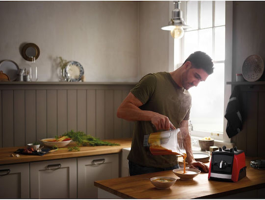 Vitamix Ascent Blender Cu Cană Tritan 1,9 L 1400W Roșie