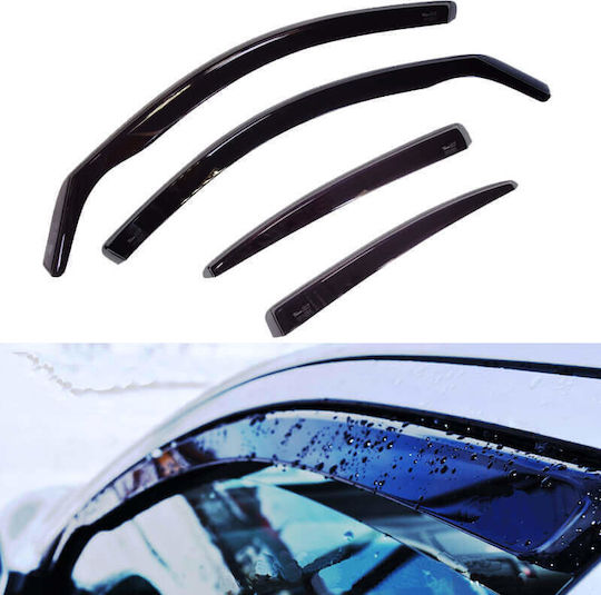 Heko Set deflectoare de vânt Dark Fime pentru Toyota Yaris 5D 2011 4buc
