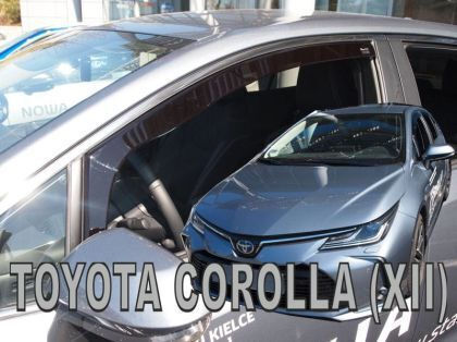 Heko Set deflectoare de vânt Dark Fime pentru Toyota Corolla 2buc