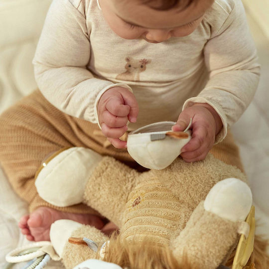 Little Dutch Pendant Fabric Lion Toy for Newborns