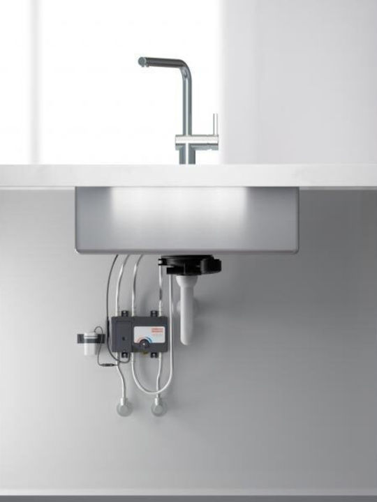 Franke Atlas Sensor Standard Kitchen Faucet Counter Silver