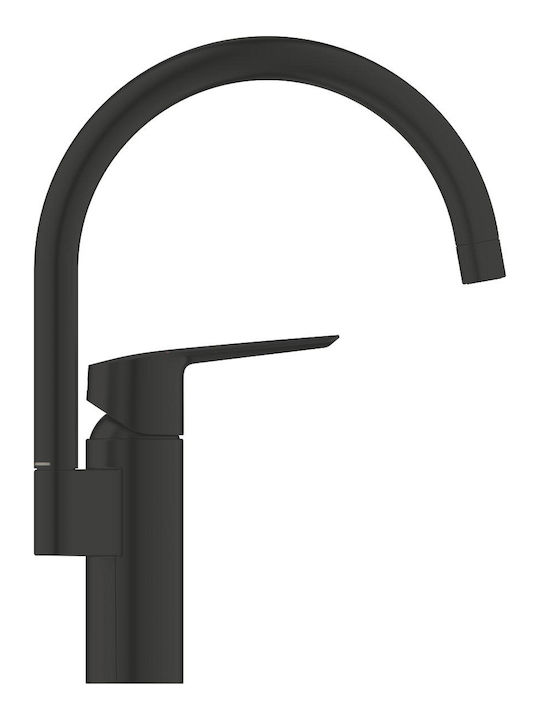 Grohe Start Μπαταρία Κουζίνας Πάγκου Μαύρη