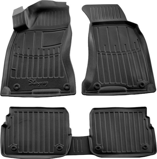 Heko Set of Windbreakers Front Car Dark Fime for Skoda Fabia 2pcs