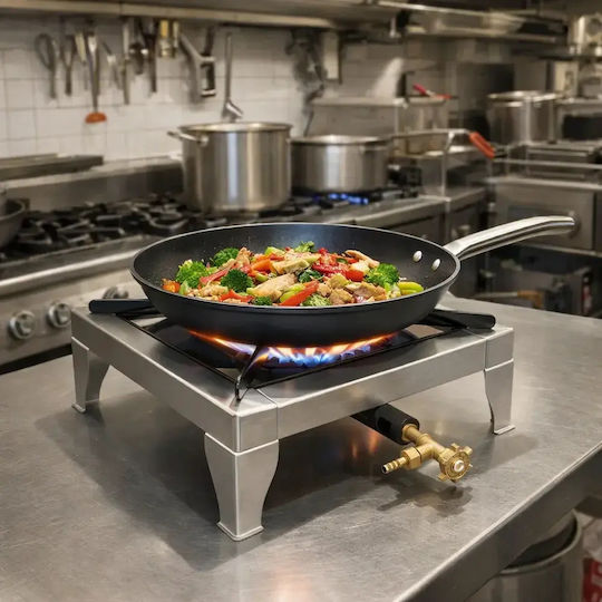 Thermogatz Gx10 Φ18 Liquid Gas Countertop Single Burner Inox