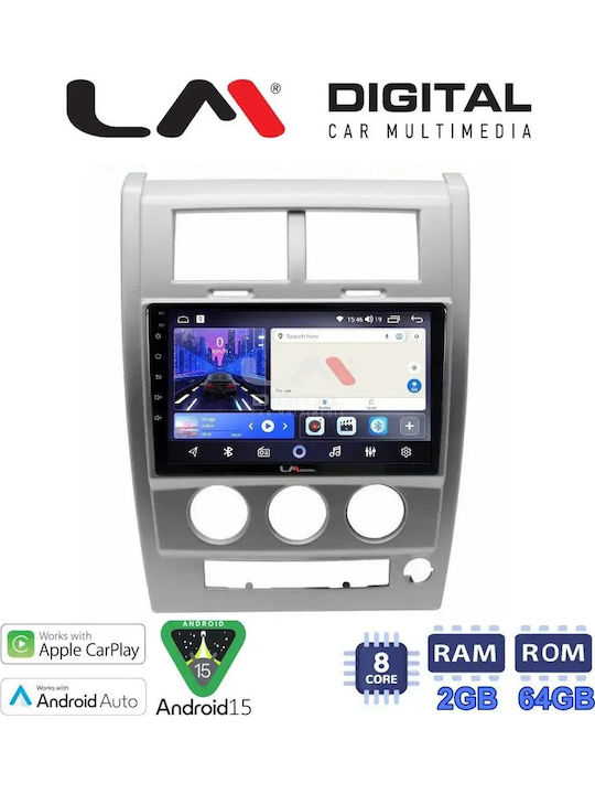 LM Digital Car Audio System for Jeep Cherokee / Liberty 2008 2014 Bluetooth USB Wi-Fi GPS Apple CarPlay Android Auto