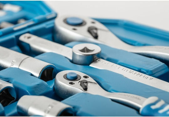 Högert Technik Καστάνια με Καρυδάκια 1\4" & 1\2" 95τμχ