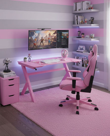 Γραφείο Gaming Celestial 60x120x75εκ. Celestial-roz Γραφείο Gaming Celestial 60x120x75εκ. Celestial-roz