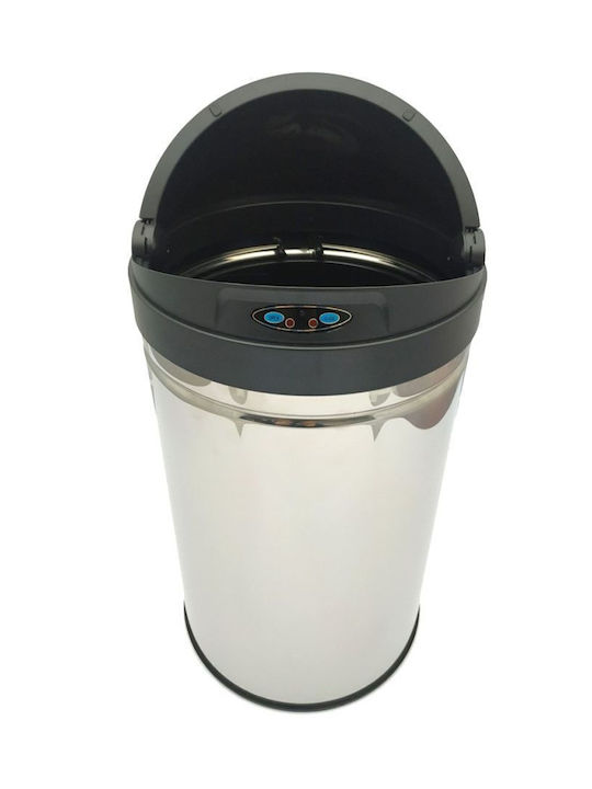 MRShome Mülleimer Aus Inox Silber 42l