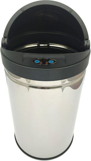 MRShome Mülleimer Aus Inox Silber 42l