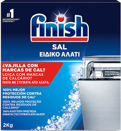 Finish Finish Geschirrspülersalz Flüssig 2x2kg