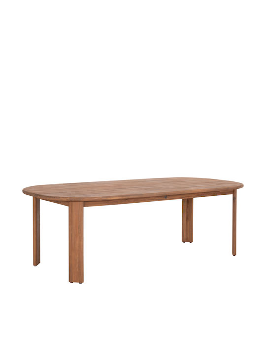 Outdoor Table Made of Acacia 240x100x75cm