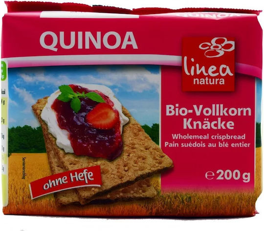 linea natura Organic Crackers Rye With Quinoa 200gr