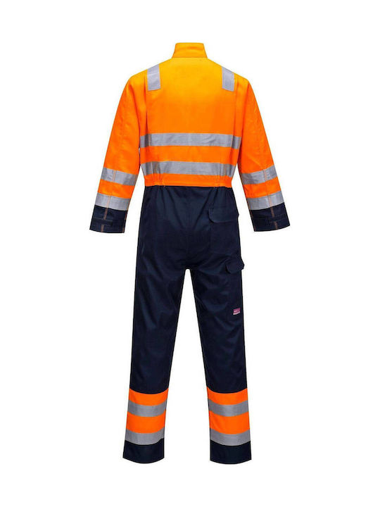 Portwest Salopetă De Lucru Corp Întreg Impermeabilă Portocalie