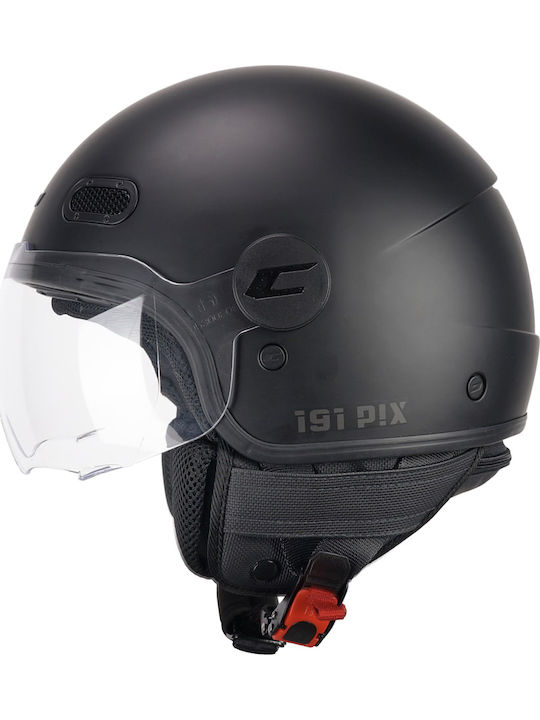 CGM 191A Pix Mono Black Matt Κράνος Μηχανής Jet ECE 22.06 1050gr