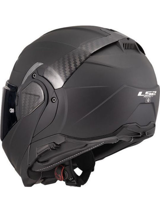 LS2 Advant II Astral Matt Navy Blue Мотоциклетна каска Флип ъп ECE 22.06 1750гр с Sunvisor