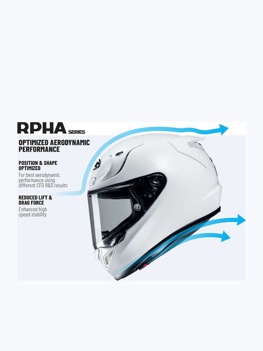 HJC RPHA 12 KOS MC1 Cască Moto Față întreagă ECE 22.06