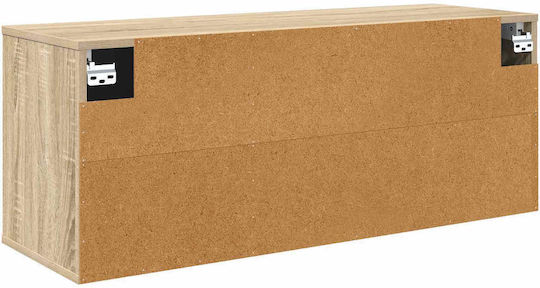 TV-Ständer Wijhe Eiche M102xP33xH40cm