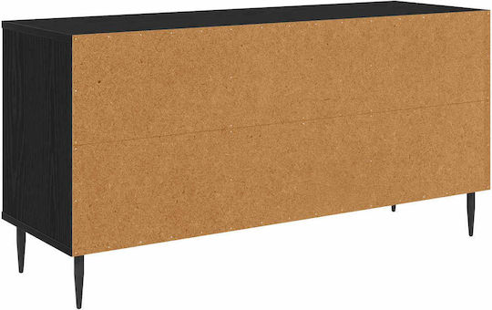 TV Stand Kiel Black Oak 102x33x51cm