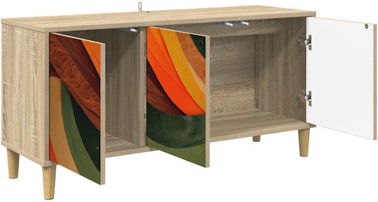 Bonn Sonoma TV Stand W102xD33xH50cm