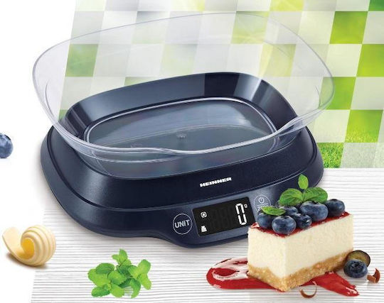 Heinner Digital Kitchen Scale with Bucket up to 5kg Black