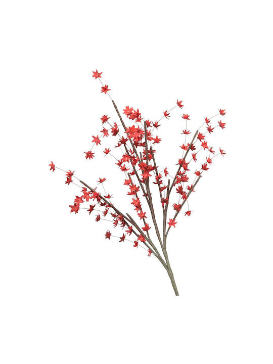 Kunstblume Zweig Foam Blume Kirsche Rot 45x105cm Verpackung 2 Stücke