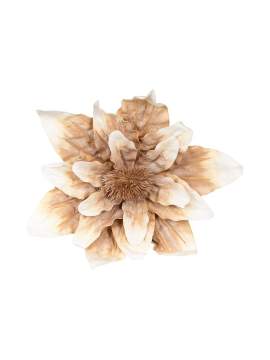 Flower Branch Foam Cream-Brown 70x70cm