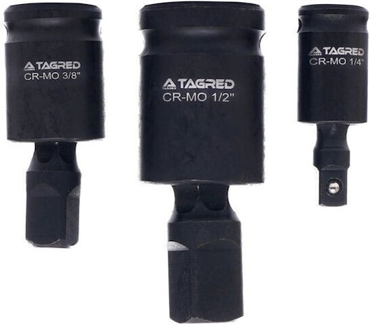Tagred Căpăcel Pneumatic - Pneumatic cu Patrat de Prindere 1/2", 1/4", 3/8" Diametru 1/2" / 1/4" / 3/8" / 22 / 54 / 16 / 45 / 28 / 70 1buc