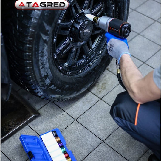 Tagred Căpăcel Pneumatic - Pneumatic cu Patrat de Prindere 1/2" Diametru 1/2" / 17 / 19 / 21 / 22 / 23 / 24 / 27 1buc