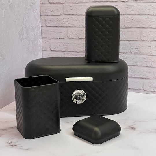Coffee / Sugar Box with Lid Metallic Brown