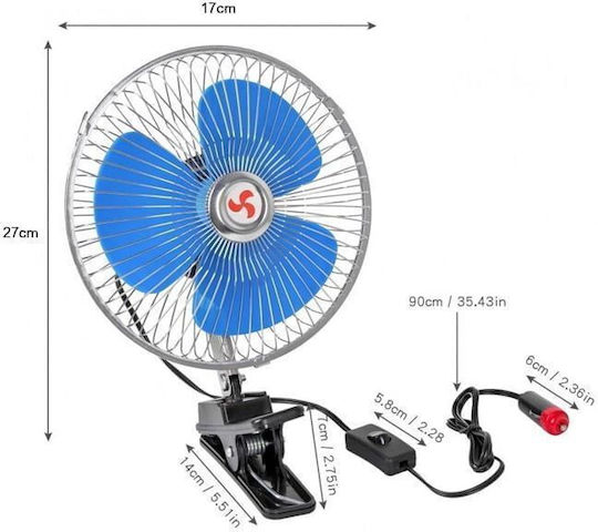 Car Fan 24V