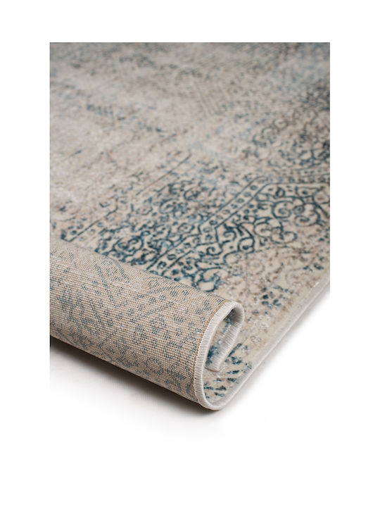 Biokarpet Gossip 9186a Кремаво Синьо 67x140