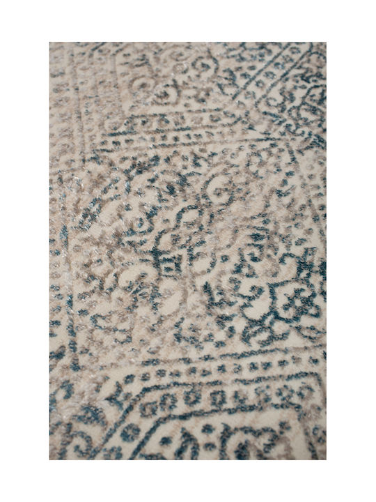 Biokarpet Gossip 9186a Кремаво Синьо 67x140
