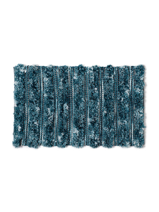 Silk Fashion Бански килим Правоъгълена Petrol 70x140бр