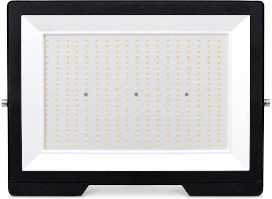 Evivak Waterproof LED Flood Light 300W Warm White with Motion Sensor IP65