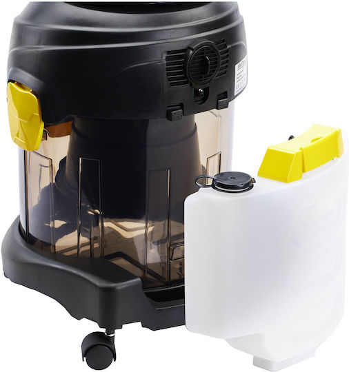 Kraft & Dele Aspirator Lichide / Solide 1400W cu Plastic Recipient 20lt