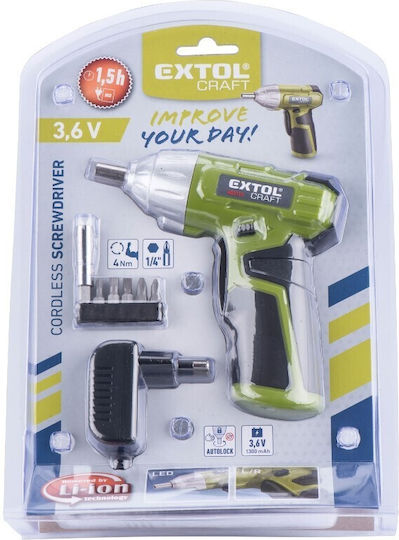 Extol Craft Șurubelniță Baterie 3.6V
