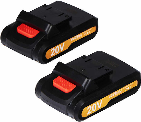 Kraft & Dele Șurubelniță Baterie 20V 2x2Ah KD3086