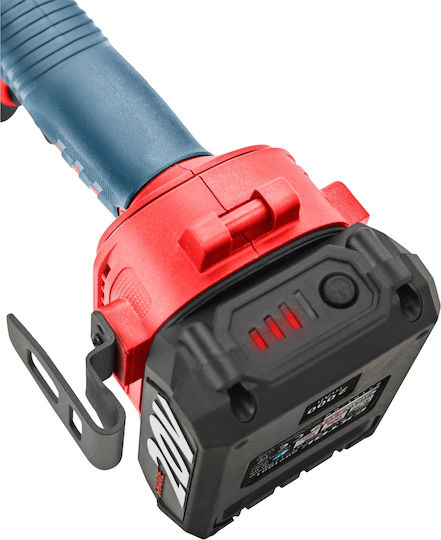 Extol Δραπανοκατσάβιδο Μπαταρίας Brushless 20V 2x2Ah