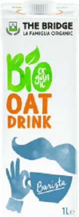 The Bridge Organic Barista Oat Drink No Added Sugar 1000ml