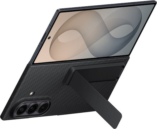 Samsung Carbon Standing Back Cover Plastic Black (Galaxy Z Fold8)