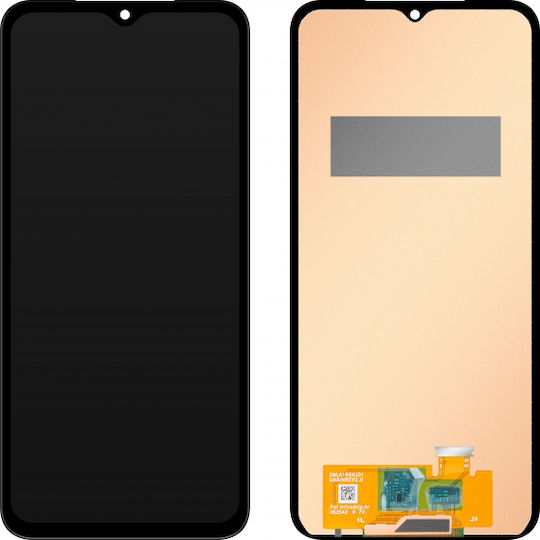 MP Ersatzbildschirm Mit Touch-Mechanismus Und Rahmen Für Galaxy A17 Schwarz
