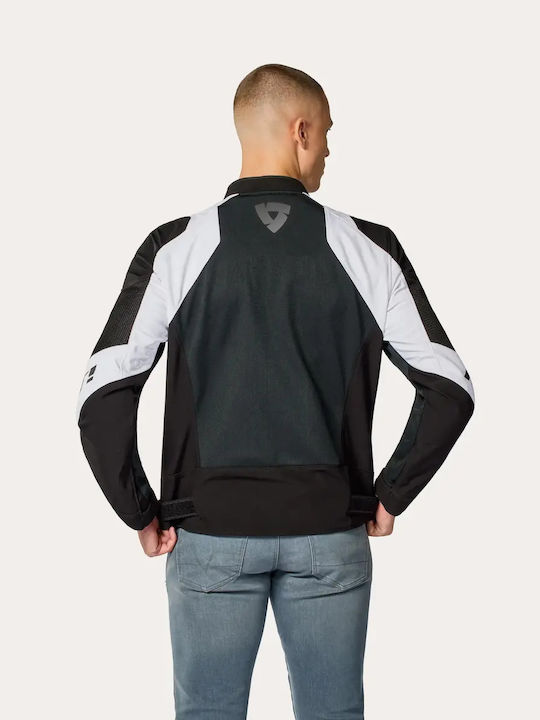 Rev'IT Hyperspeed 3 Gt Air Summer Men's Riding Jacket Black-White