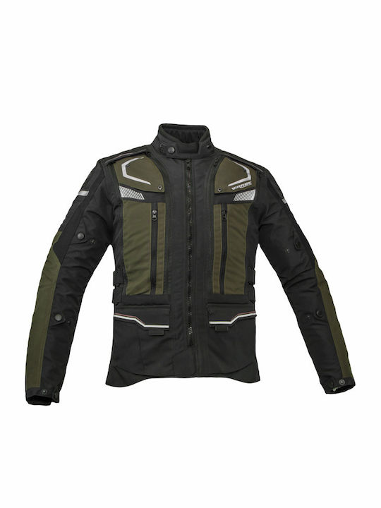 Virage Olympos Men Riding Jacket 4 Seasons Waterproof Green