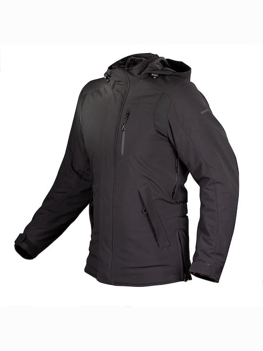 Nordcode Metropolis II Oversize Winter Men's Riding Jacket Softshell Waterproof Black