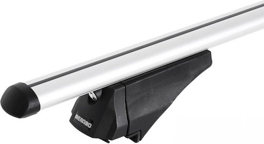 Menabo Car Roof Bars Aluminum Tiger 1185 Cm Silver Color BMW X3 F25 5 Doors 2010>2017 Flush Or Raised Rails 2 Pieces 8490/mb
