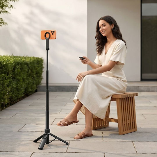 Tech-Protect L11s Selfie Stick Mobile Tripod Black