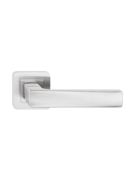 Middle Door Silver Handle