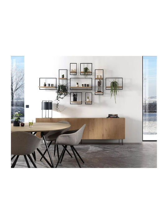 Shelf Wall Brown 25x25x75cm