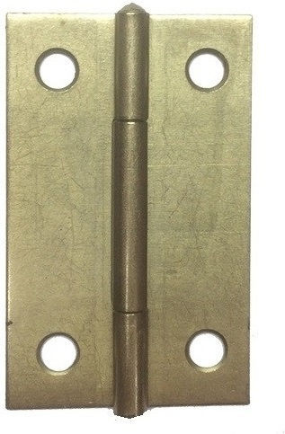 Martin Hinge Furniture Made of Metal Gold Rectangular 0.9mm 1pcs 93226