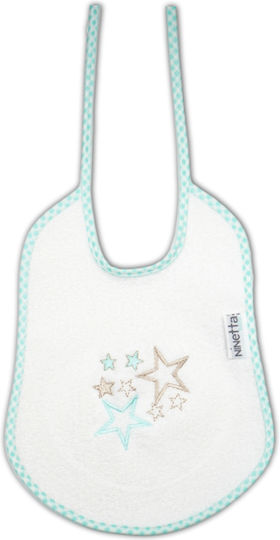 Ninetta Bebe Lätzchen Stoff mit Spitzenband Oh Baby Mint